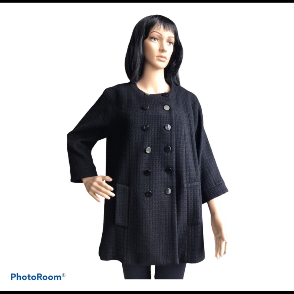 Joe Black Wool Double Breasted Jacket - Picture 3 of 10